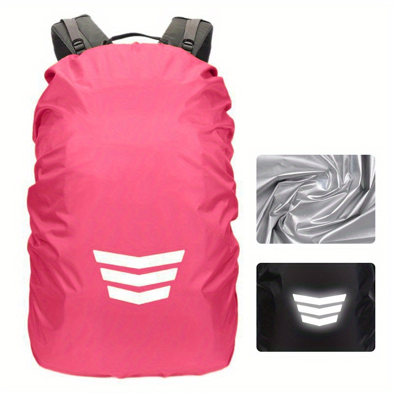 E-shop Rucksack Regenhülle, Hochwertige Regenschutzhülle mit reflektierenden Streifen für Wandern Reisen, Ultraleichte Packhülle für 20-35L Rucksäcke