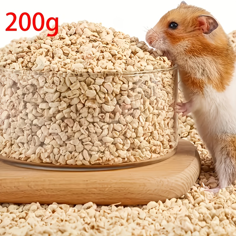 Natural Corn Cob Litter, Suitable for Small Animals And Birds - Super Absorbent And Deodorizing Litter, for Hamsters, Guinea Pigs, Rabbits, Reptiles, And Pet Bird Cages, Hamster Litter/Small Animal Cage Litter - Image 3