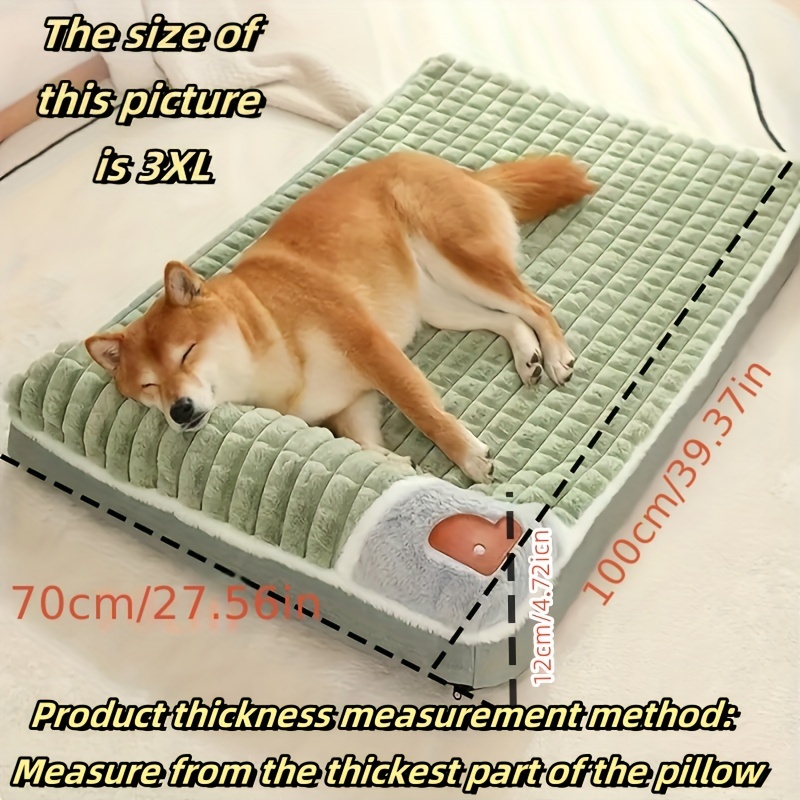 

1pc All- Dog Mattress, Removable Washable Mat Bottom Comfortable Dog Mat Cat Mattress -