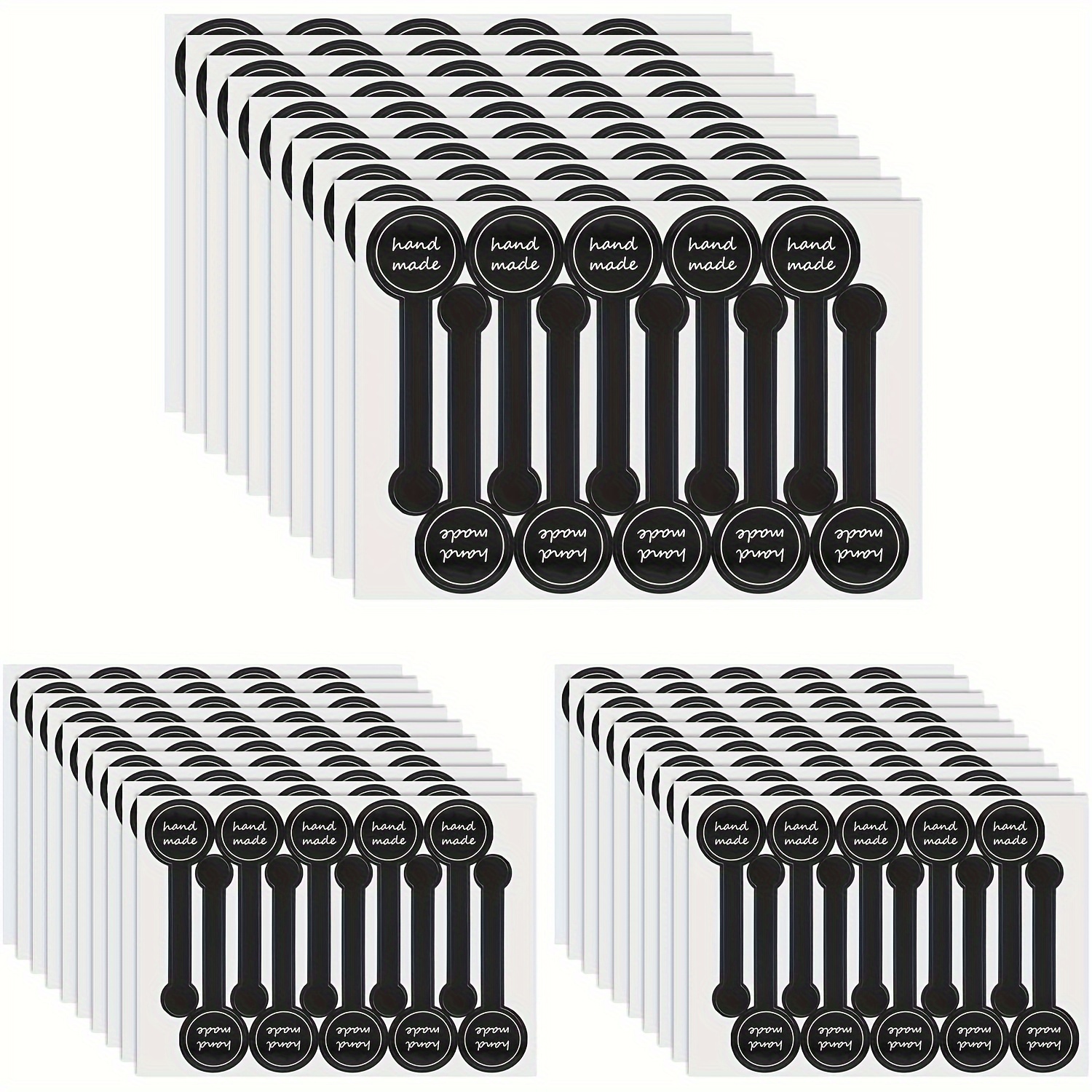 

300pcs -adhesive - Long Labels For Cakes, Pastries, & - Kitchen Accessories