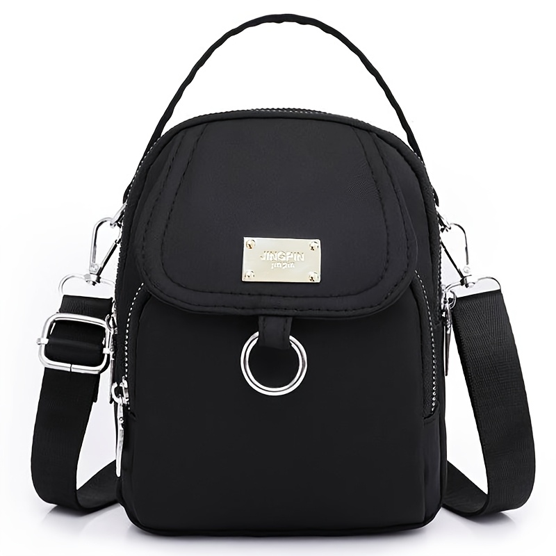 E-shop Herren Crossbody Bag - Unisex Quadratische Schultertasche für Damen Herren, Casual Mode, Einfarbig, Mehrfachfach, Vielseitige Tasche