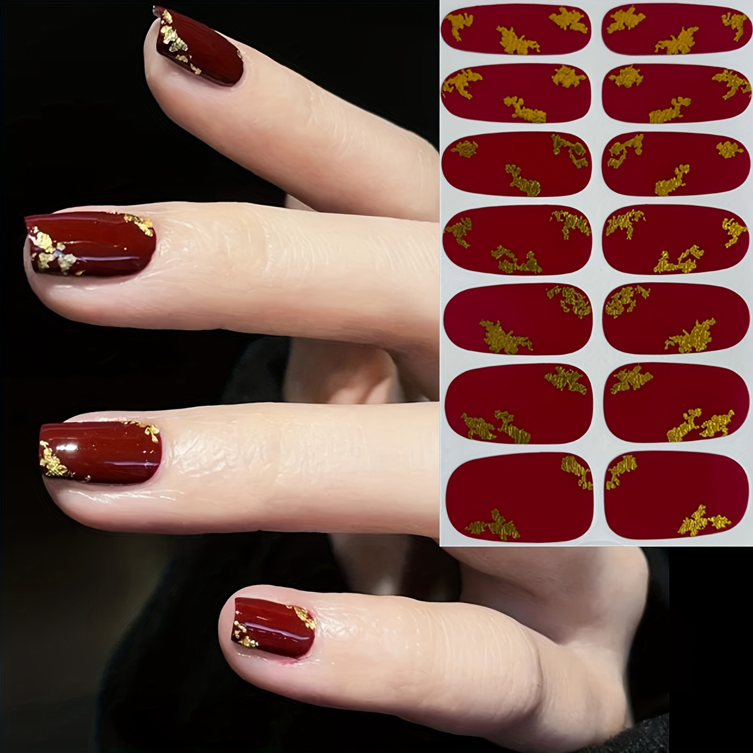 

Y2k-inspired Sparkle Nail Art Stickers - Easy Apply, Hypoallergenic Decals With Stars, Moons & For A Glamorous Look