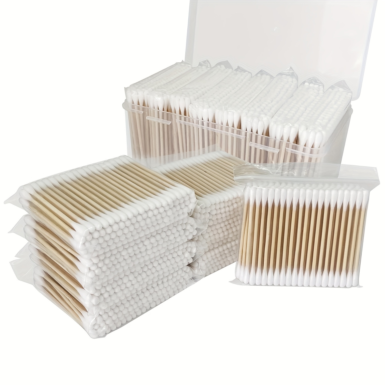 TEMU 800 Count Swabs For Ears Bamboo Swabs With Strong Ear Swabs For Daily Cleaning Alternatives For Household Users Arts Crafts Strong Stick TEMU 800 Count Swabs For Ears Bamboo Swabs With Strong Ear Swabs For Daily Cleaning Alternatives For Household Users Arts Crafts Strong Stick
