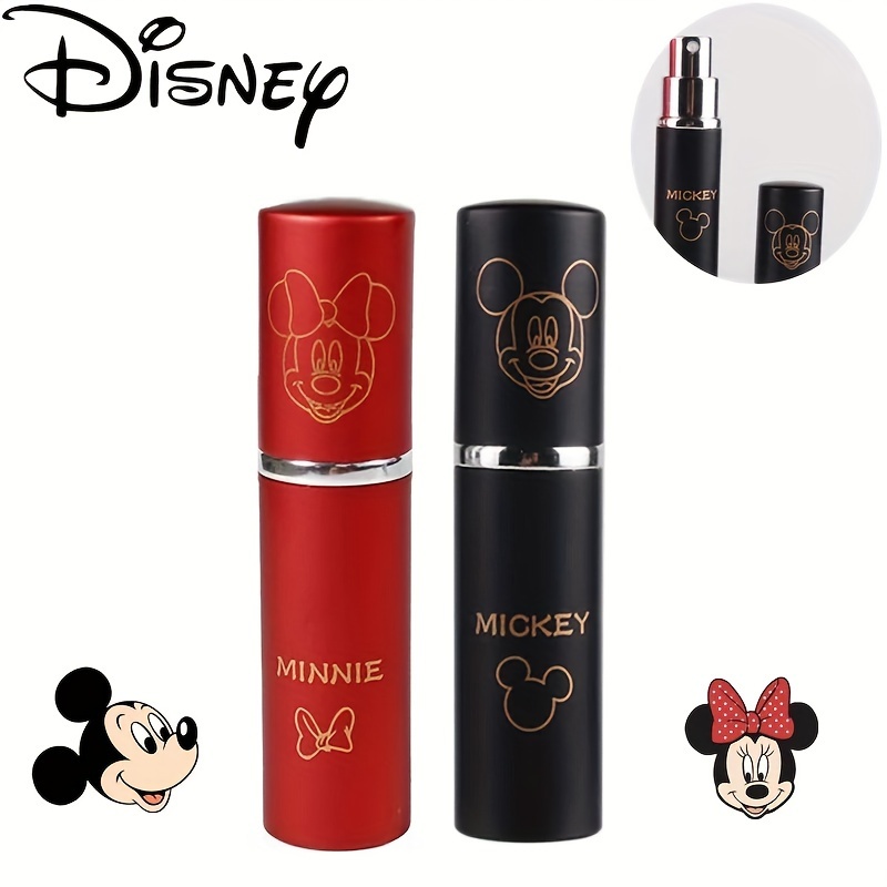 

Disney Mickey & 10ml Refillable Perfume Atomizer - Portable Mini Spray Bottle For Travel, Fragrance-free Plastic