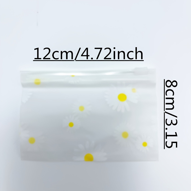 presente para ela/ele 20 unidades sacos com   de plástico   com   de   sacos de armazenamento transparentes reutilizáveis, adequados para cosméticos joias adições de cabelo material de escritório artesanato papelaria organização