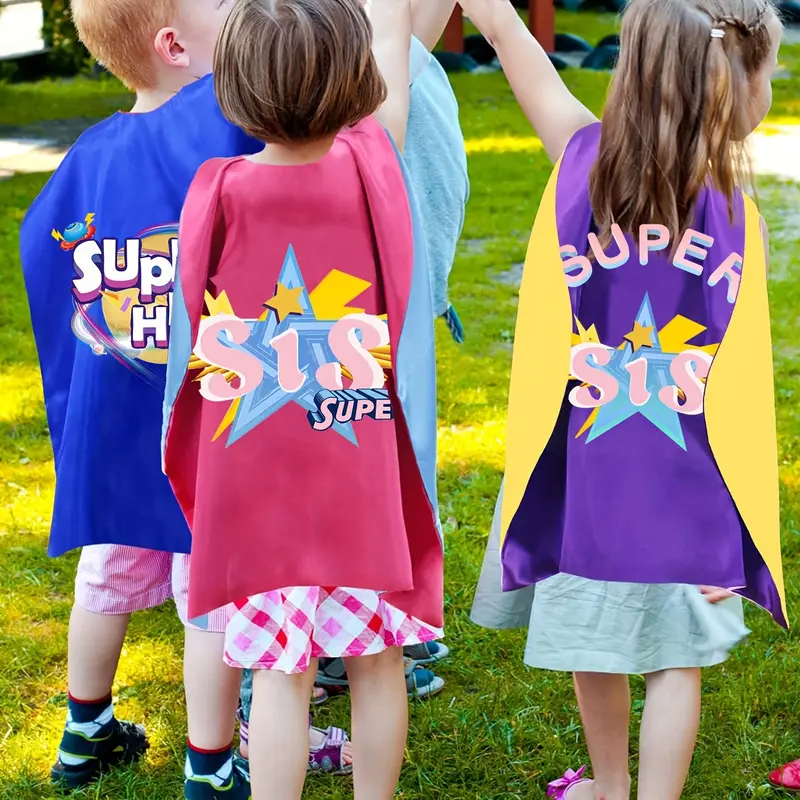 YESFINE Capa De Superhéroe Para Niños - 5 Capas Y 5 Máscaras Y 5 Capas Y 5 Mascaras Y 5 Pulseras Ideas Kit De Valor De Cosplay De Diseno De Fiesta De Cumpleanos De Navidad Juguetes Para Ninos Y Ninas YESFINE Capa De Superhéroe Para Niños - 5 Capas Y 5 Máscaras Y 5 Capas Y 5 Mascaras Y 5 Pulseras Ideas Kit De Valor De Cosplay De Diseno De Fiesta De Cumpleanos De Navidad Juguetes Para Ninos Y Ninas