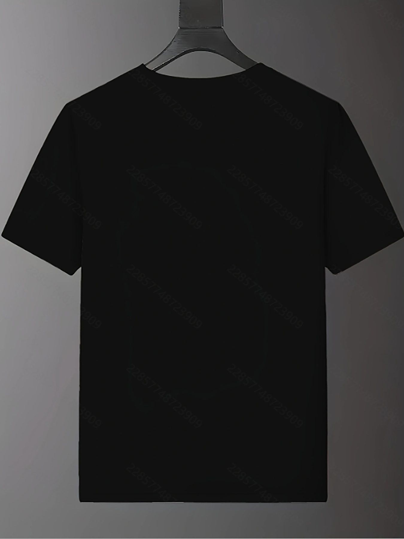 Men's Casual T-Shirt - Black with Bold Golden 'K' Logo - Soft Everyday Shirt for Formal & Casual Outfits - Machine Washable Modern Minimalist Tee, Comfortable Clothing, Easycare Textile