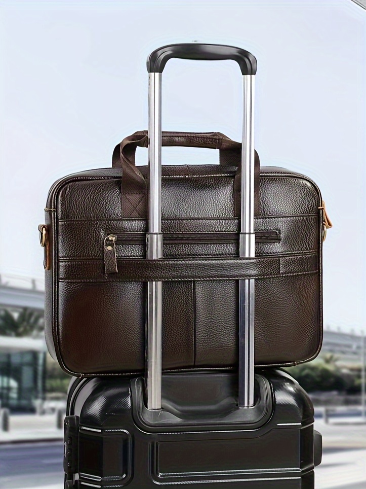 Laptop Tasche Lufthansa Aktentasche Laptoptasche Leder Herren