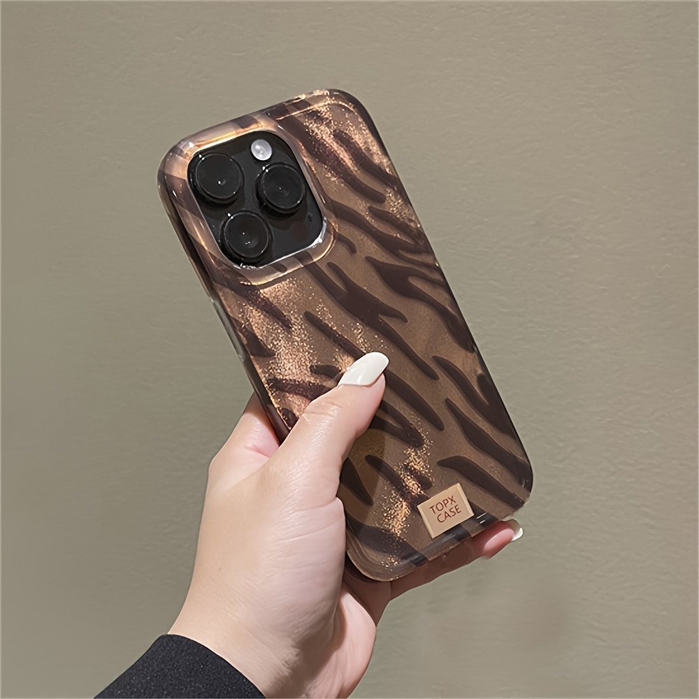 1 fashion mobilfodral med lyxigt zebra och leopardmönster - Temu Sweden