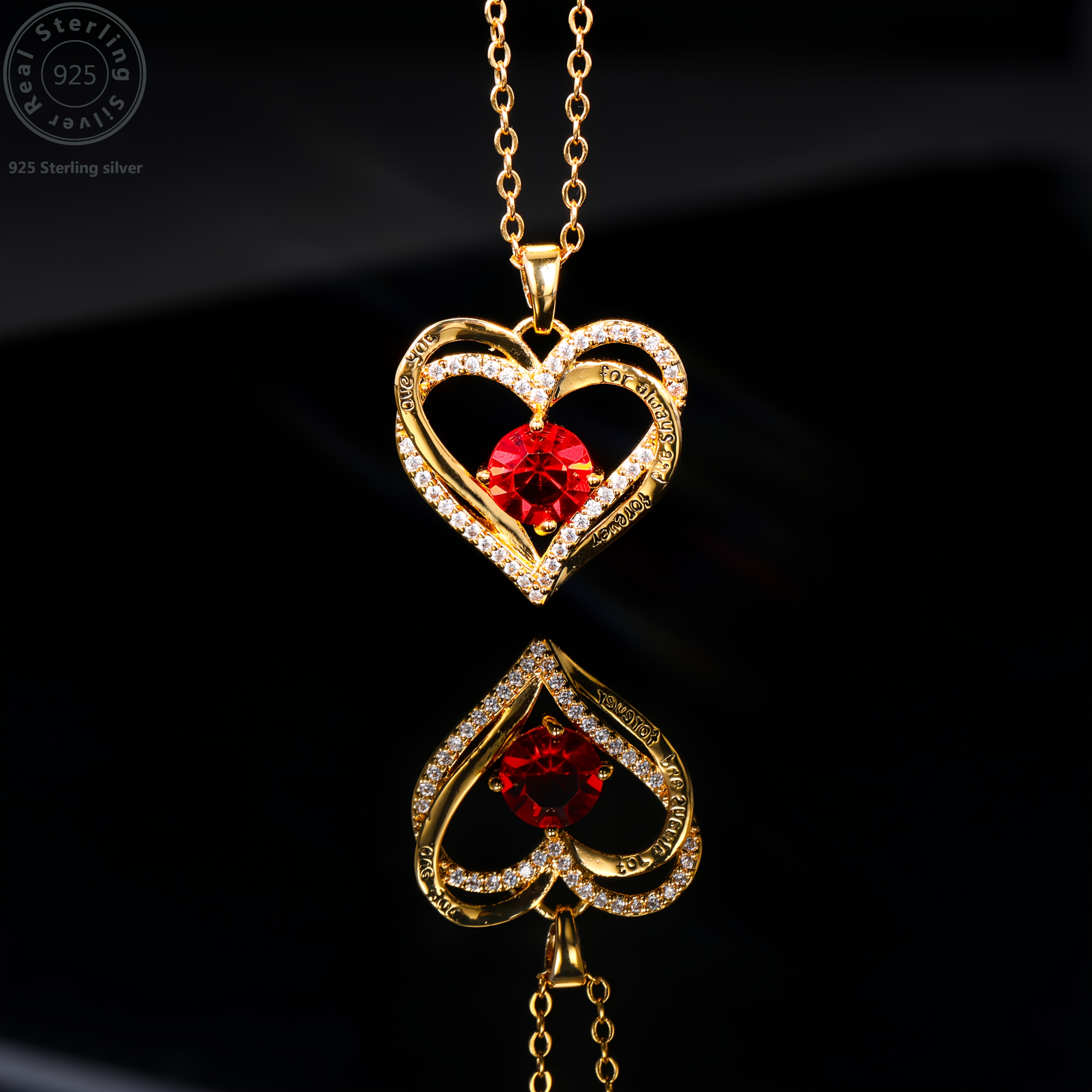 925 sterling   zirconia womens necklace   and sparkle is   for ladies wives   mothers daughters suitable for birthdays anniversaries valentines day weddings any festival gift box Product details 2
