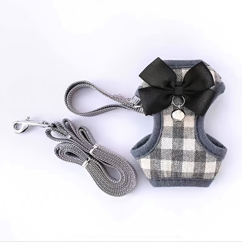 Temu – TEMU Cat Harness And Leash Set, Escape Proof Safe Adjustable Kitten Vest Harnesses For Walking, Soft Breathable Mesh Jacket For Cats