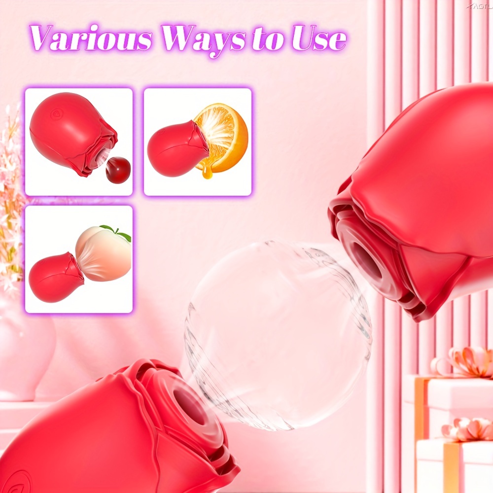 rose toy next day shipping Zen Rose Suction Toy by Viben– Hamilton Park Electronics main image 0