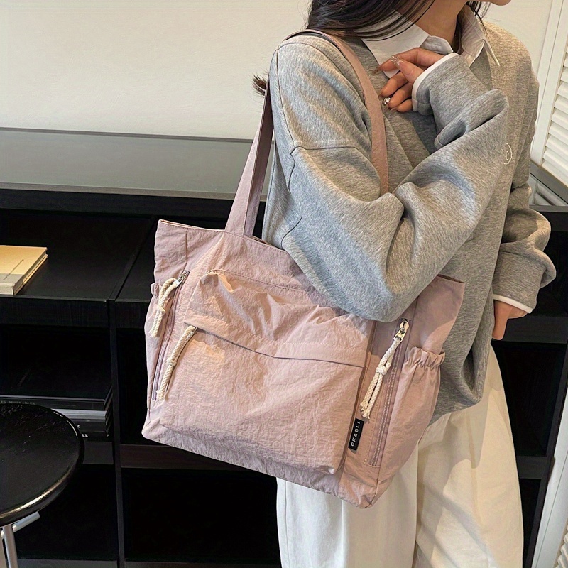 TEMU Lightweight Women's Tote Bag, Large Capacity Shoulder Bag Handbag