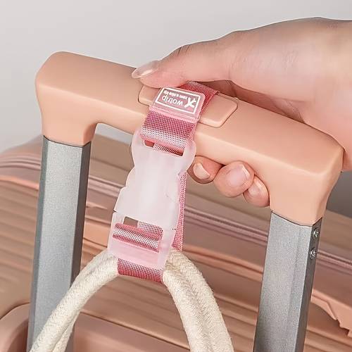 travel luggage hook small suitcase travel accessory for use on aircraft in random colors