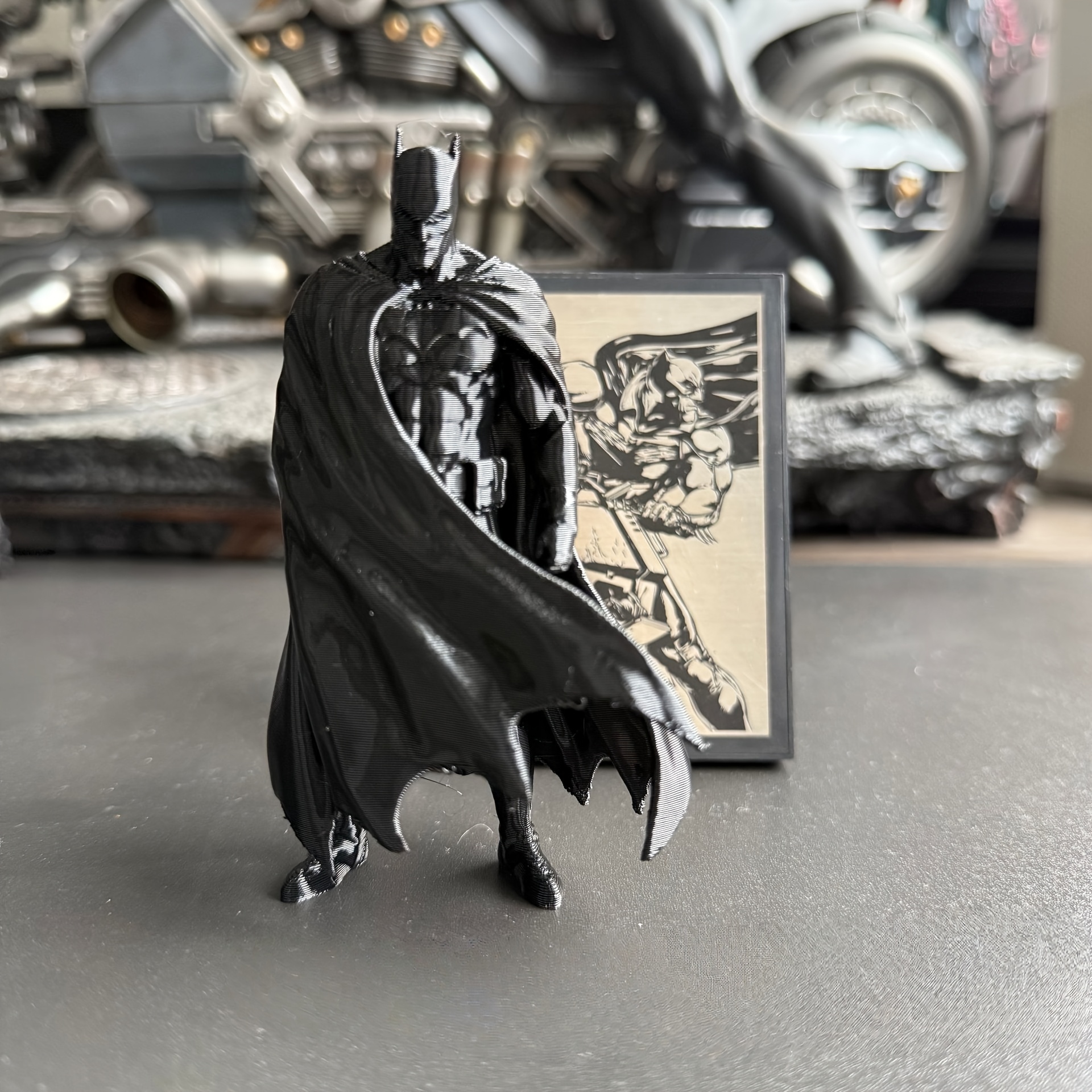 E-shop WB -Statue-Ornament, Heiratsantrag-Geschenk, geeignet für Wohnzimmer-Bücherregal, Arbeitszimmer, Schreibtischdekoration, Auszeichnungsgeschenk,