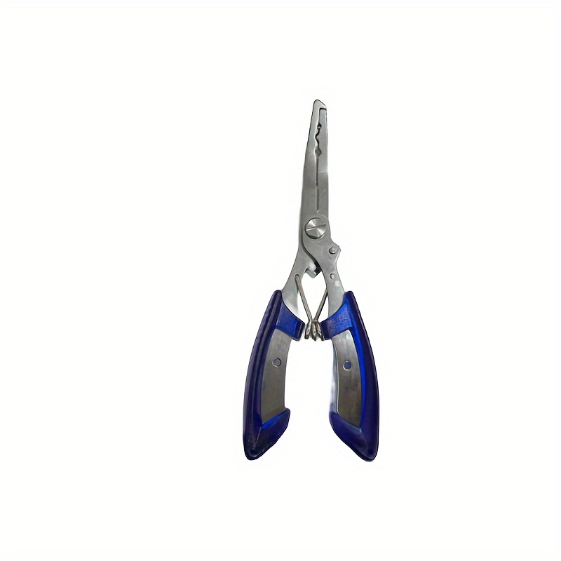 Qiilu Stainless Steel Fishing Pliers Multi-tool Scissors Hook