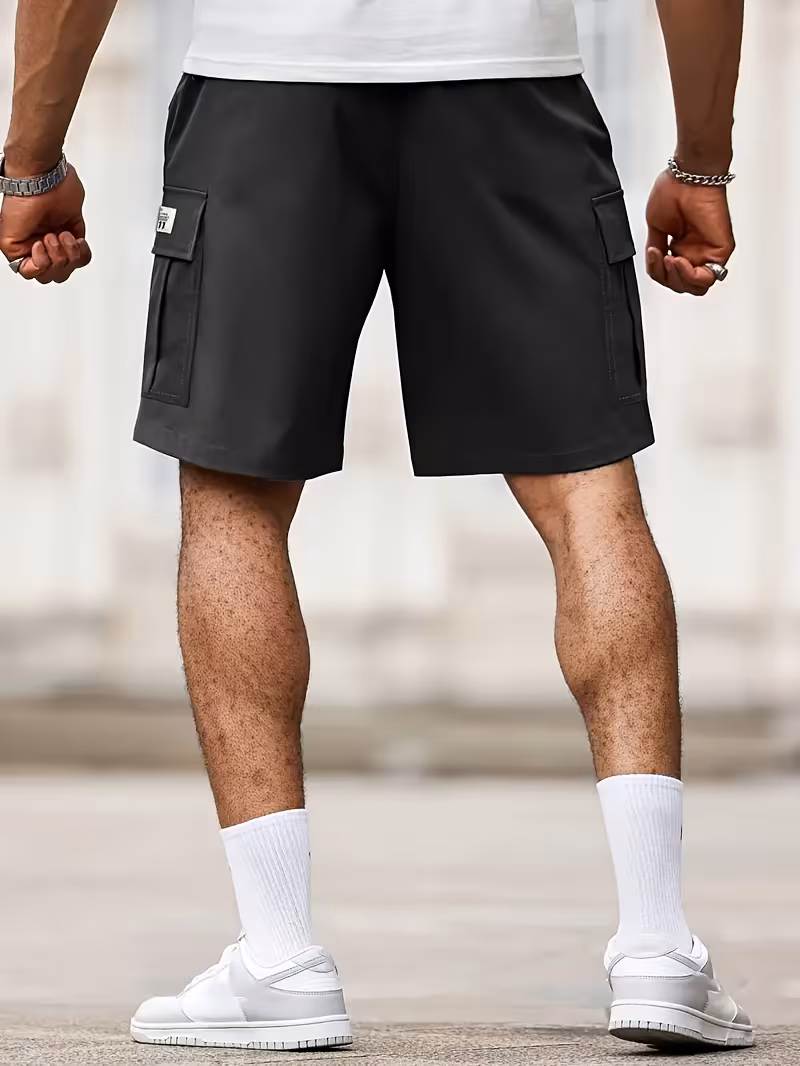 2025 summer new arrival mens casual sport pants drawstring shorts workwear style for beach travel and vacation xingmengzhi obm Product details 2