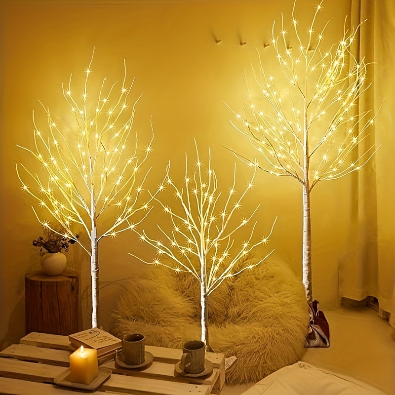 

3 Of Lit 2ft 24 Led/3ft 56led/6ft 152led, Decoration, , 8 Functions By Usb, For Christmas Centerpieces, And Arrangements