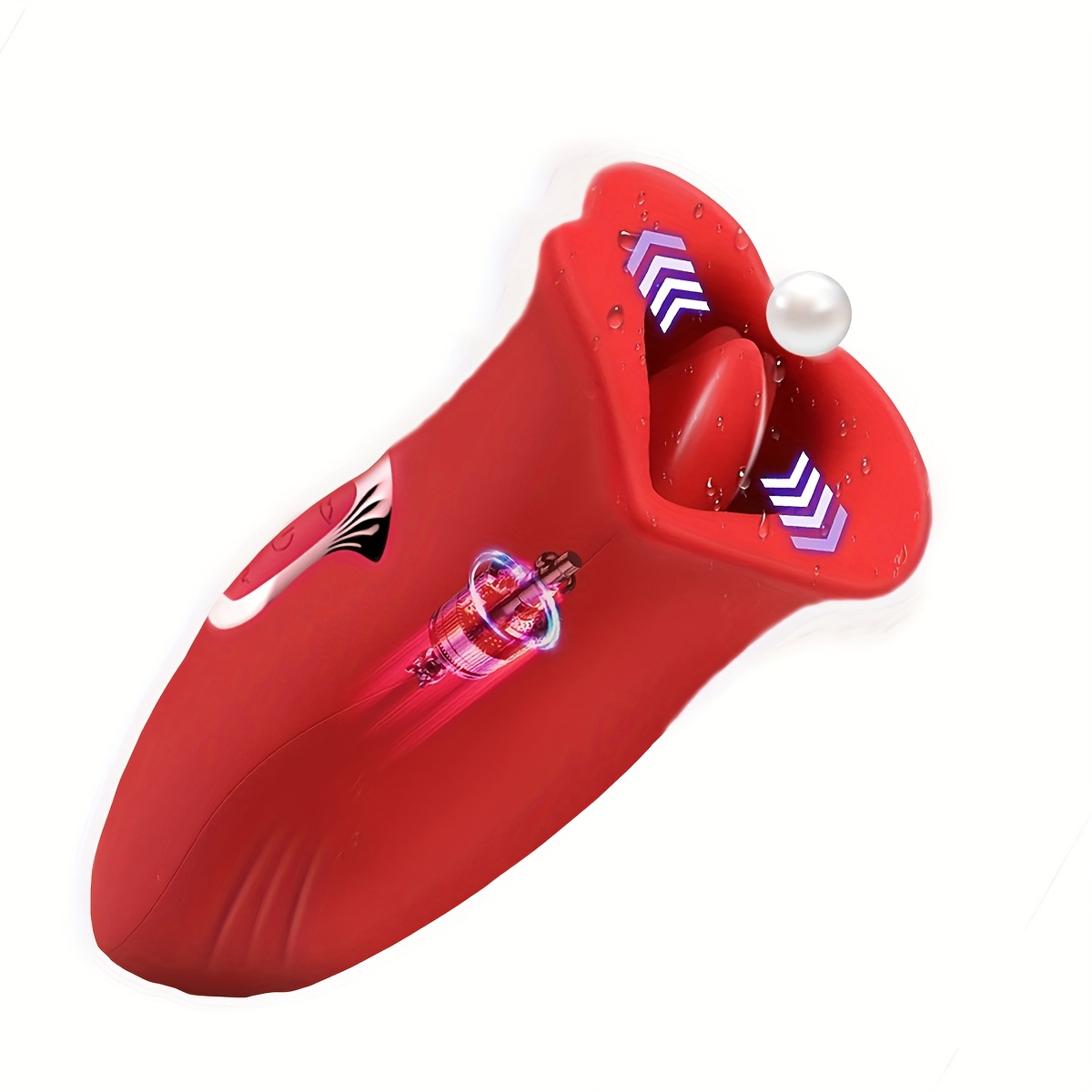 1pc mouth tongue adult toy rose female - Temu