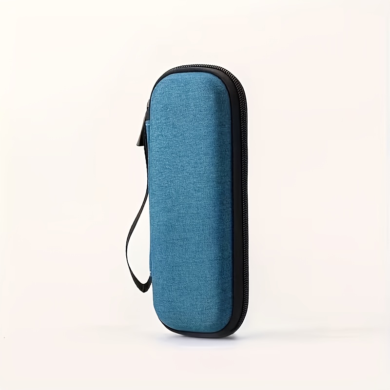 TEMU Pochette de rangement portable pour voyage et maison, disponible en plusieurs couleurs, pour rasoirs manuels et brosses à dents électriques