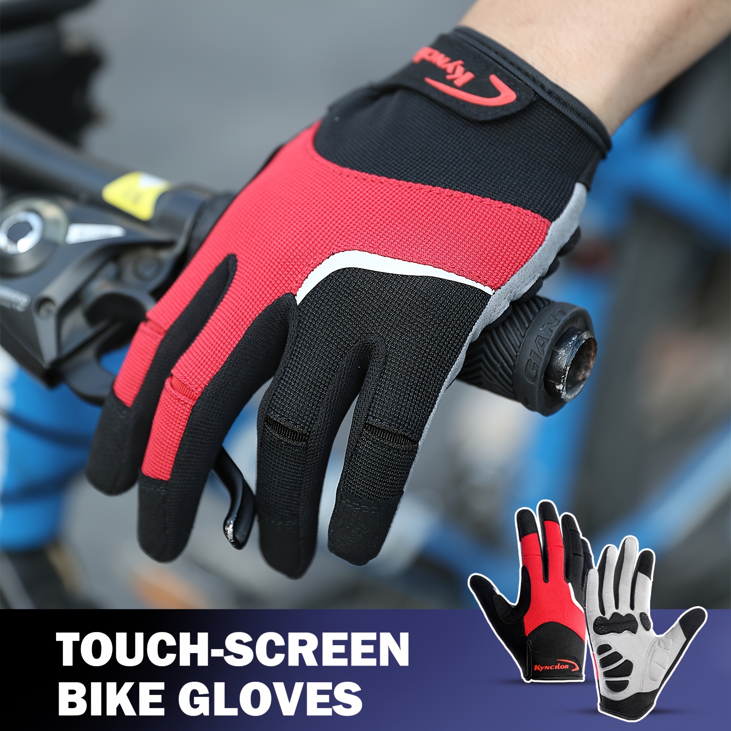 bicycle gloves sold on Temu United States