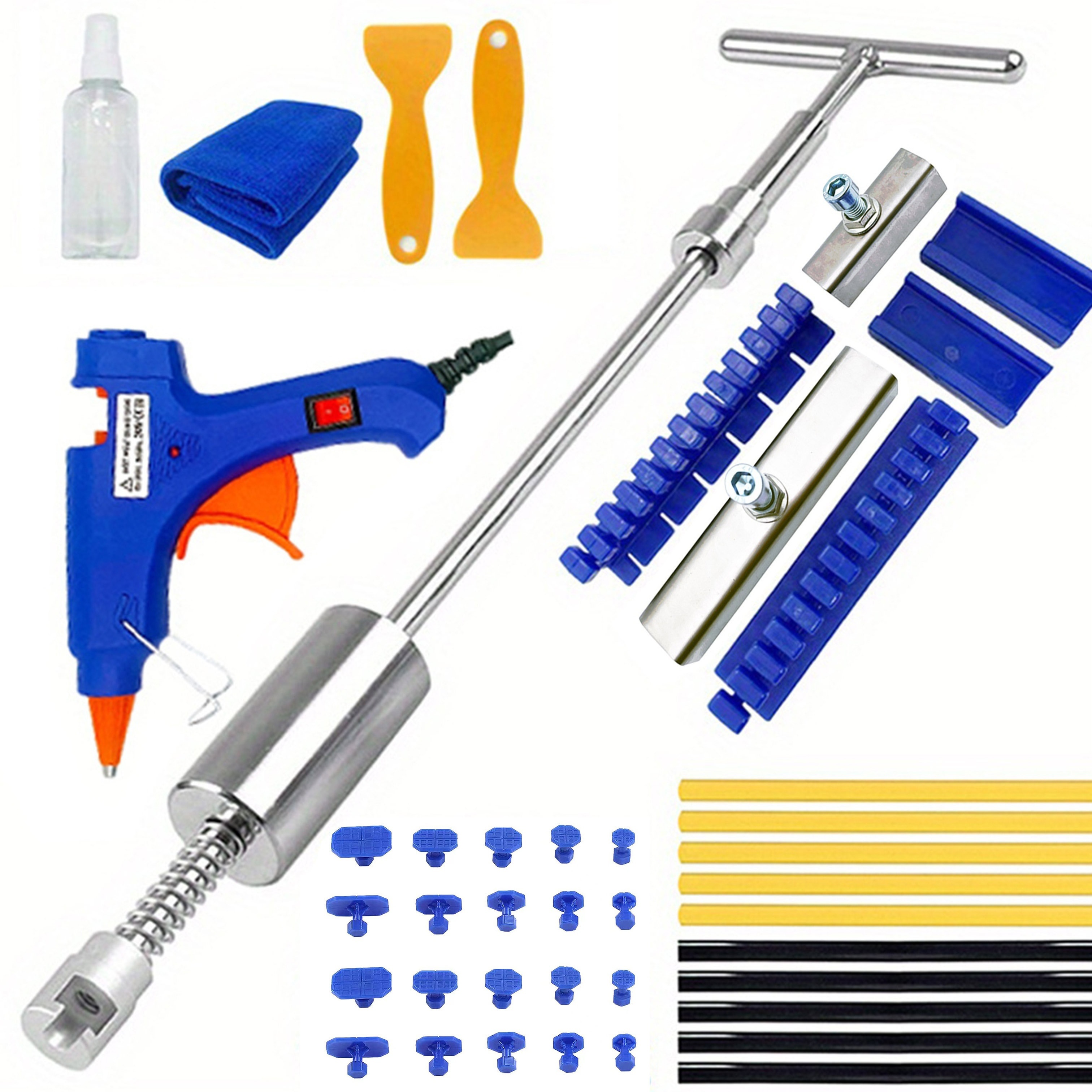 Auto Dent Repair Tools Kit Car Body Sheet Metal Paintless - Temu