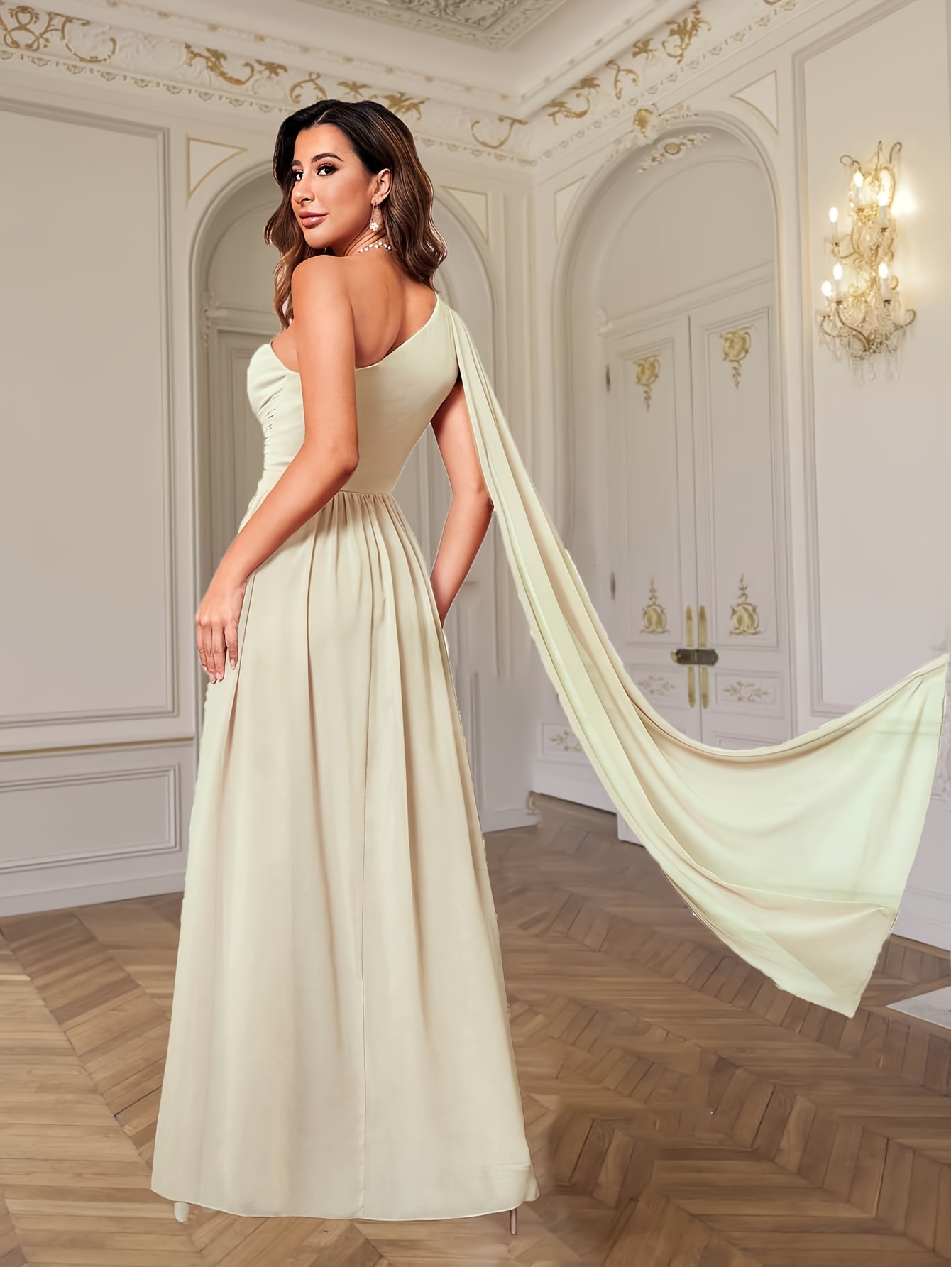 white christmas dresses Jill MBC 7220 – Barbie Anne Bridal main image 0