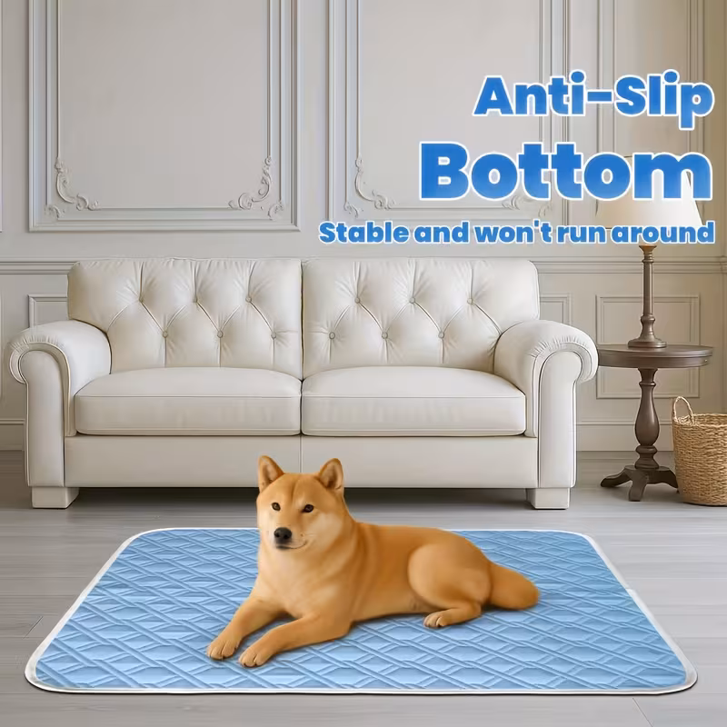 cooling dog bed instant cooling suitable for dog sizes machine washable cooling pad with icy suitable for small medium breeds pet mattress for crate bedding cooling 6