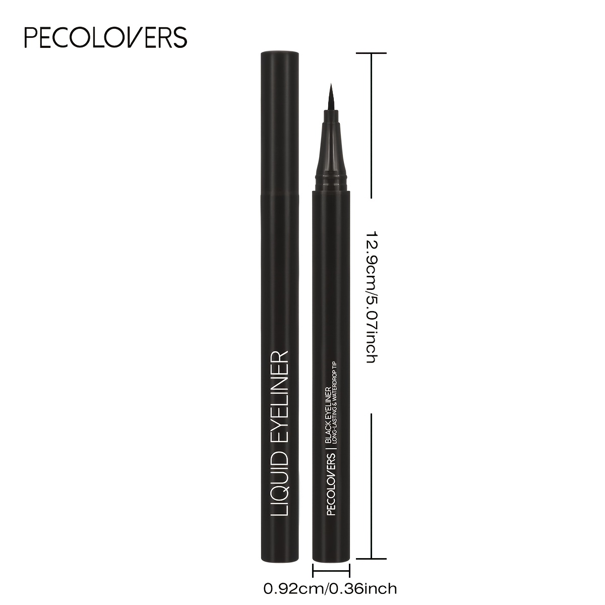 thin waterproof liquid eyeliner korean makeup for women quick   eye liner long last lower eyelash pen cosmetics Product details 4