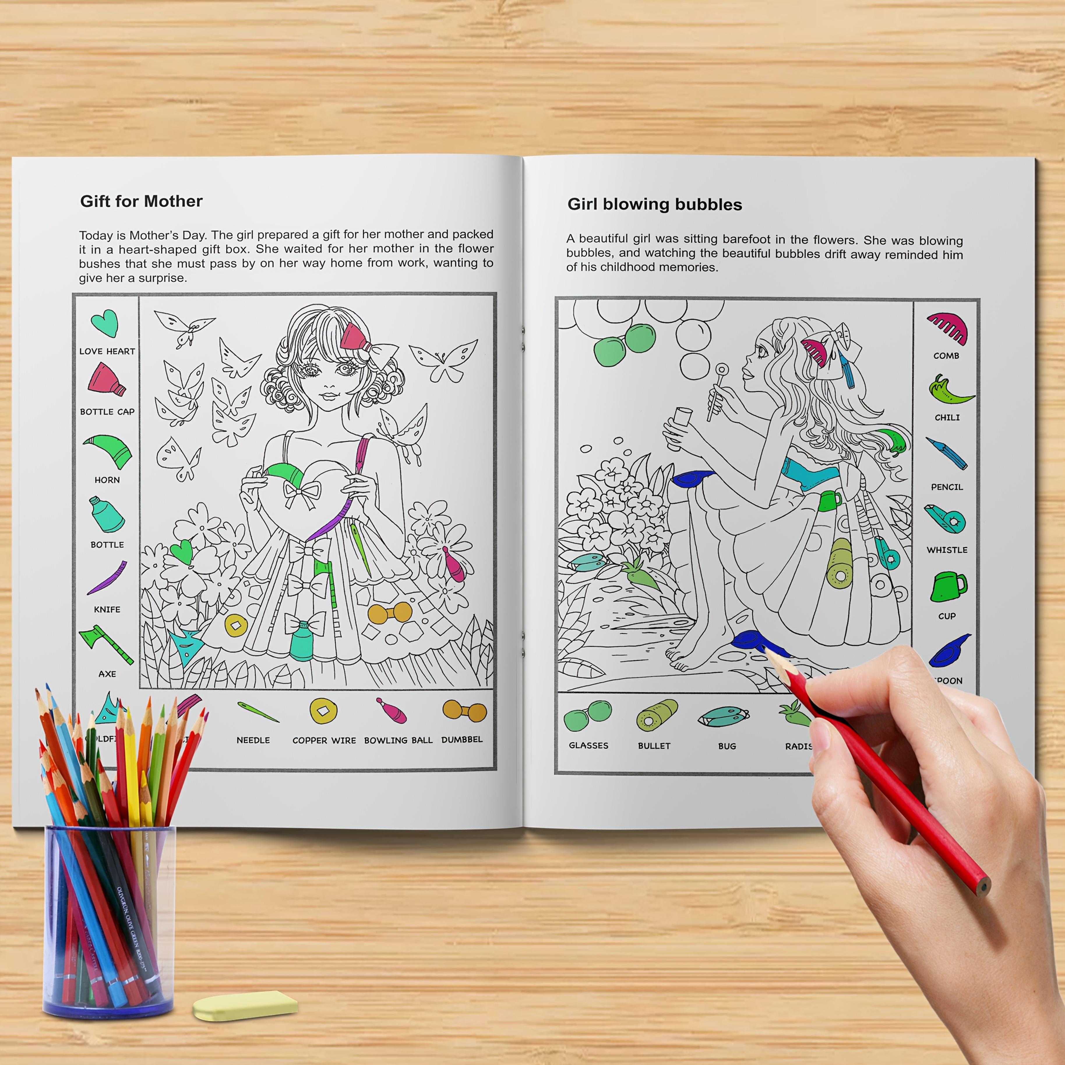 

Enhance Your Focus And Attention To Detail Through This Captivating Illustrated Book.