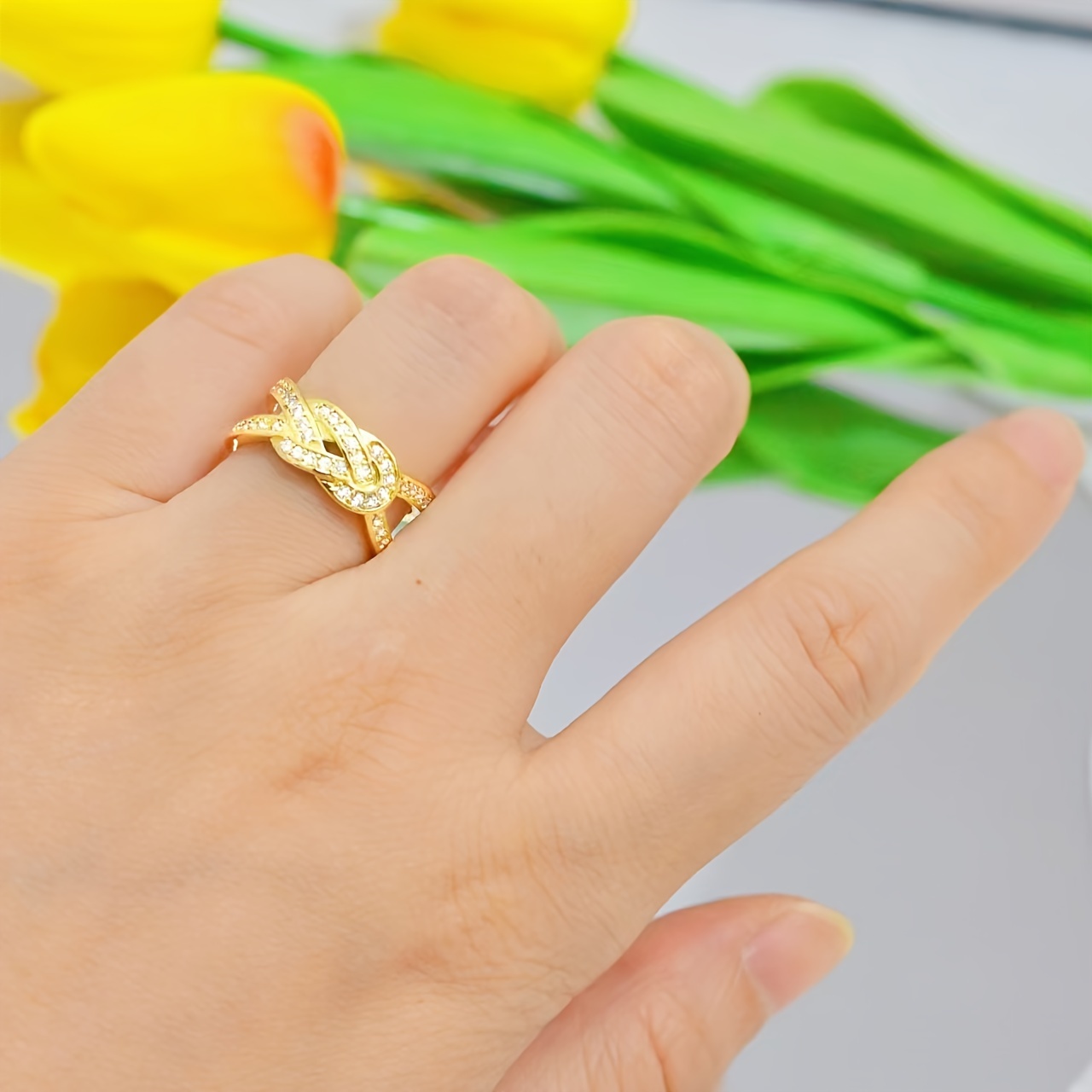 Adjustable Open Ring with Cubic Zirconia Copper Nautical Theme August Birthstone