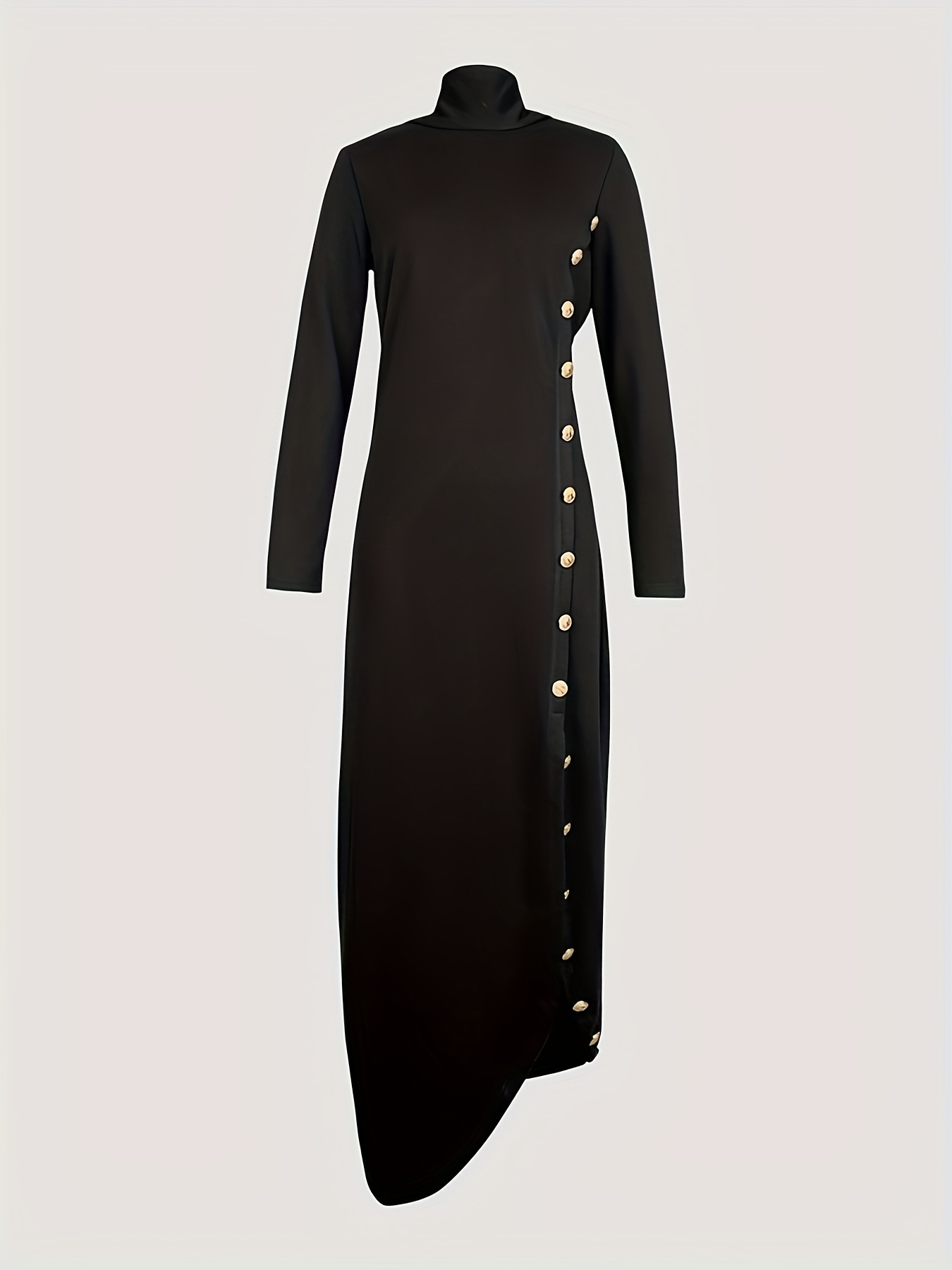 white loose dress for women YZ1224 Women's Casual Loose Dress for Fall/Winte