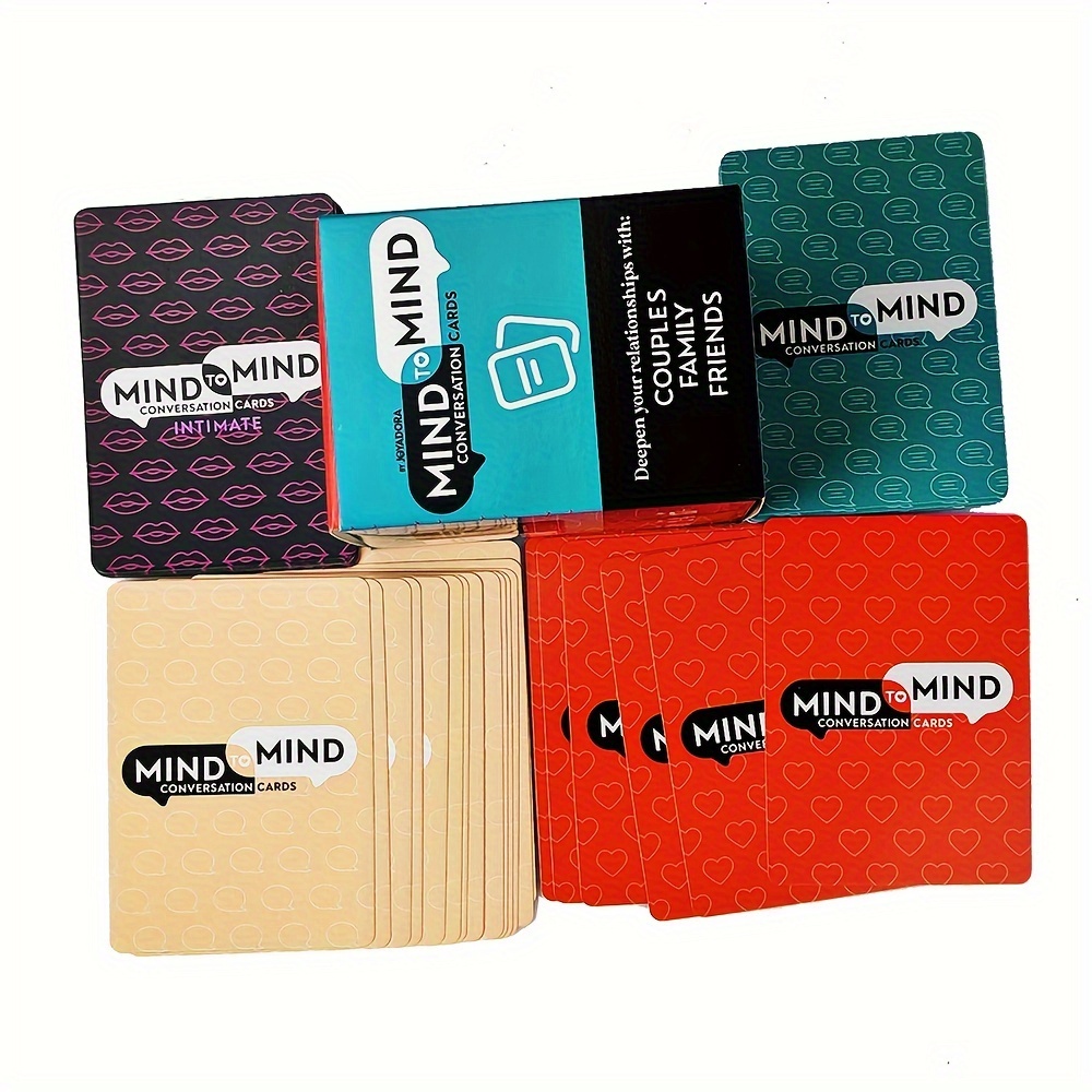 Mind To Mind: Ultimate Card Game For Couples & Family - 400 ...