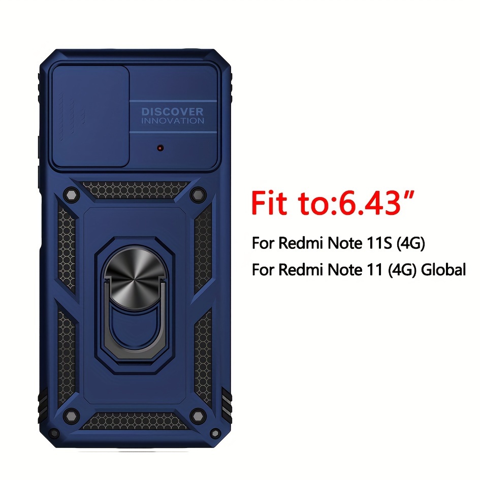 Carcasa Armor Anillo Para Xiaomi Redmi Note 11 4g