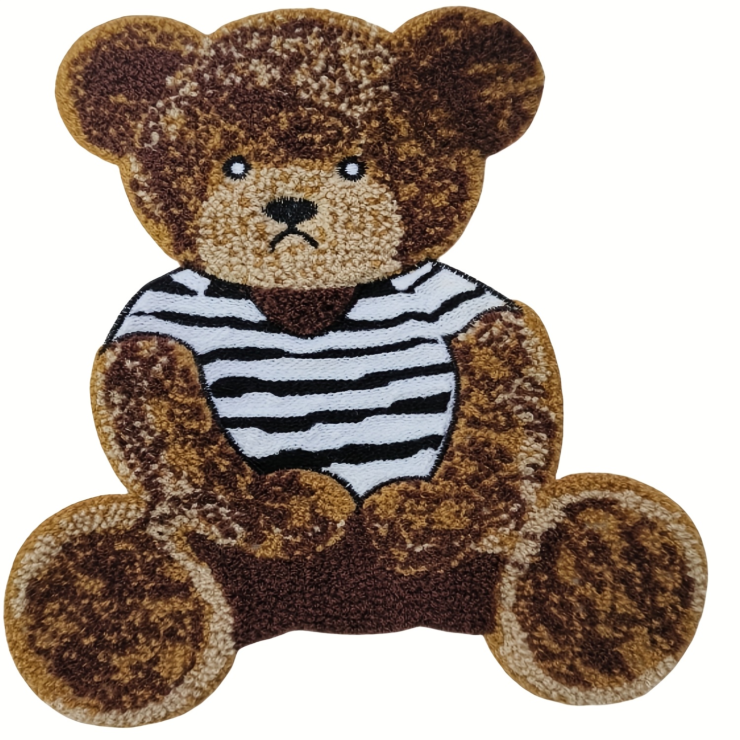 

Cute Teddy Bear Embroidered Patch, Color Appliqué For Iron-on/sew-on Diy Fashion Accessory, Ideal For Youth & Adult Apparel, Backpacks, Jackets, T-shirts - Pack Of 1