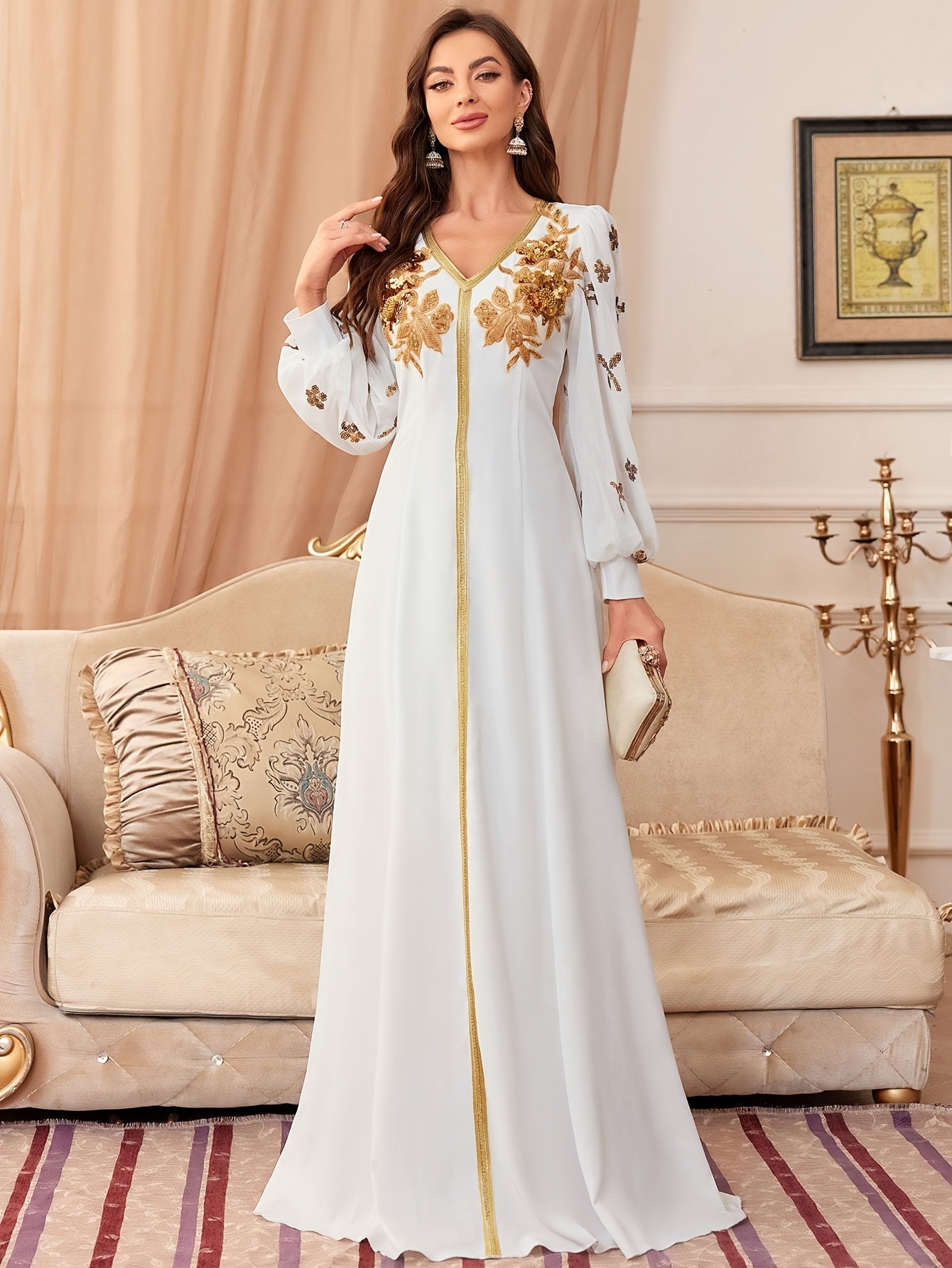 spring summer womens long dress embroidery - Temu Ireland