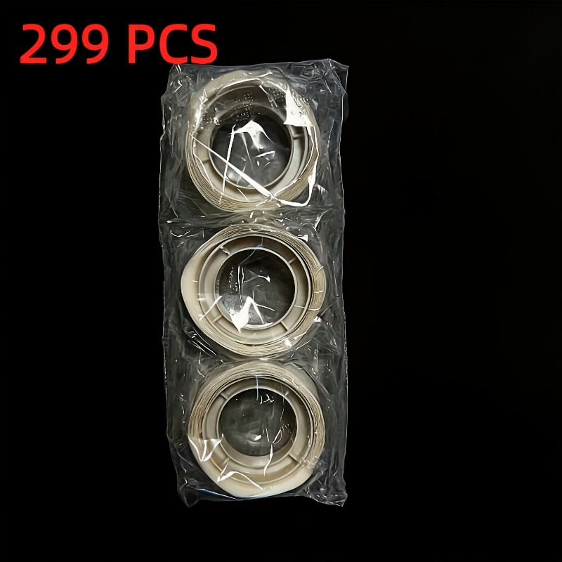 299-pack Clear Double-sided Dots Adhesive 2.2 Lbs Strong No Residue For Diary Crafts Wedding Party Decorations