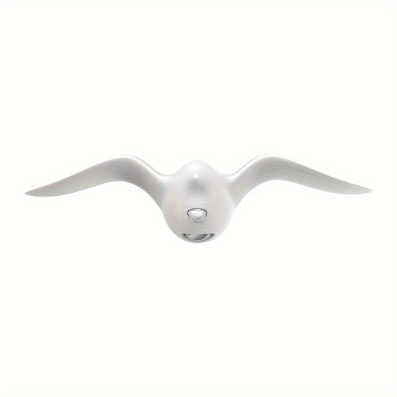 E-shop Möwen Nachtlicht mit Bewegungsmelder, Wiederaufladbare Batteriebetriebene Wandlampe, Dimmbare 3 Farben Temperatur LED Lampe, Kabellose