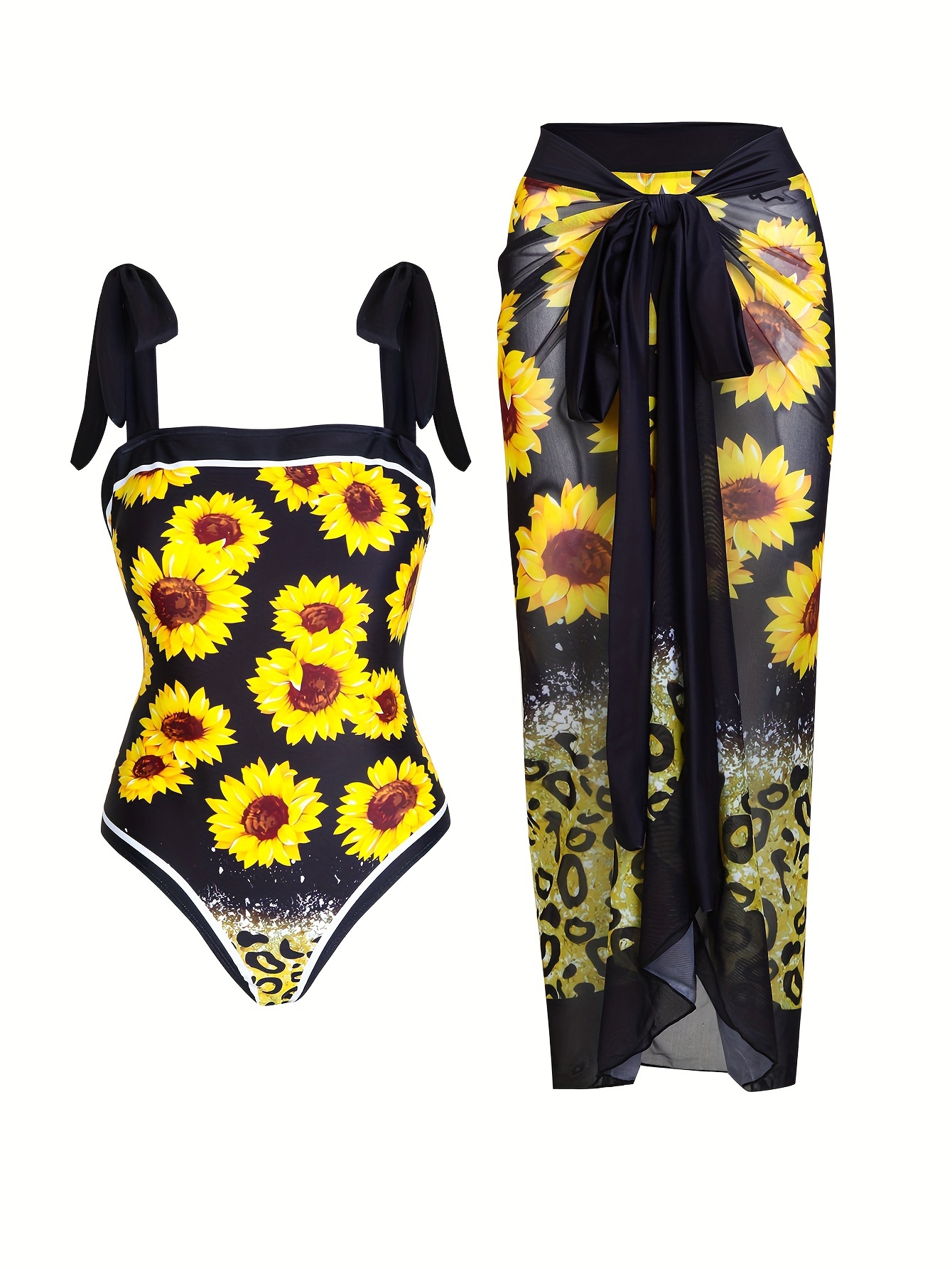 Sunflower Bathing Suits Women - Temu