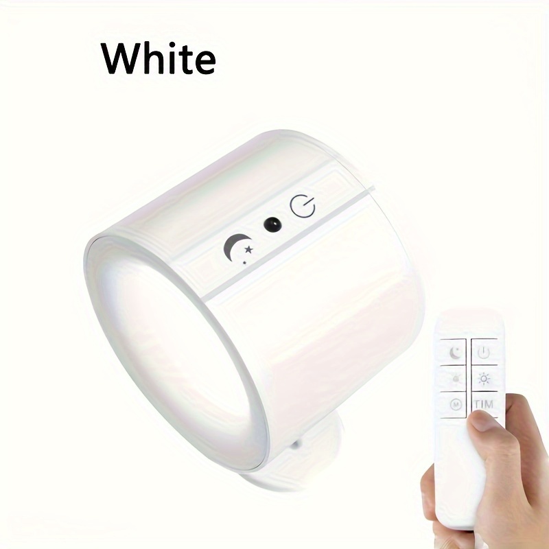 led wall lamp with magnetic fixture 360 rotatable dual sided illumination touch control usb charging suitable for living room bedroom corridor bedside and reading 6 4cm 2 5in diameter 8cm 3 14in height details 2