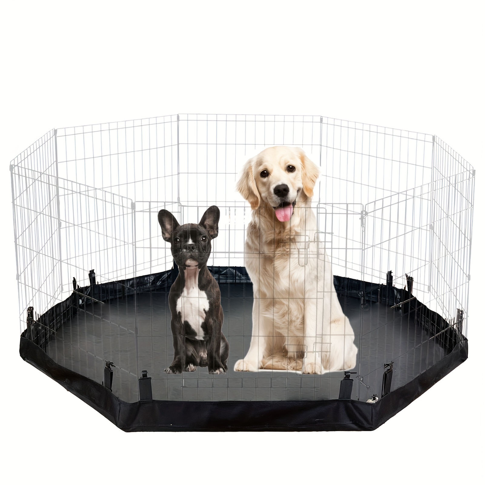 Dog Playpen Bottom Pad Fits 8 Panels Regular Octagon Metal Temu