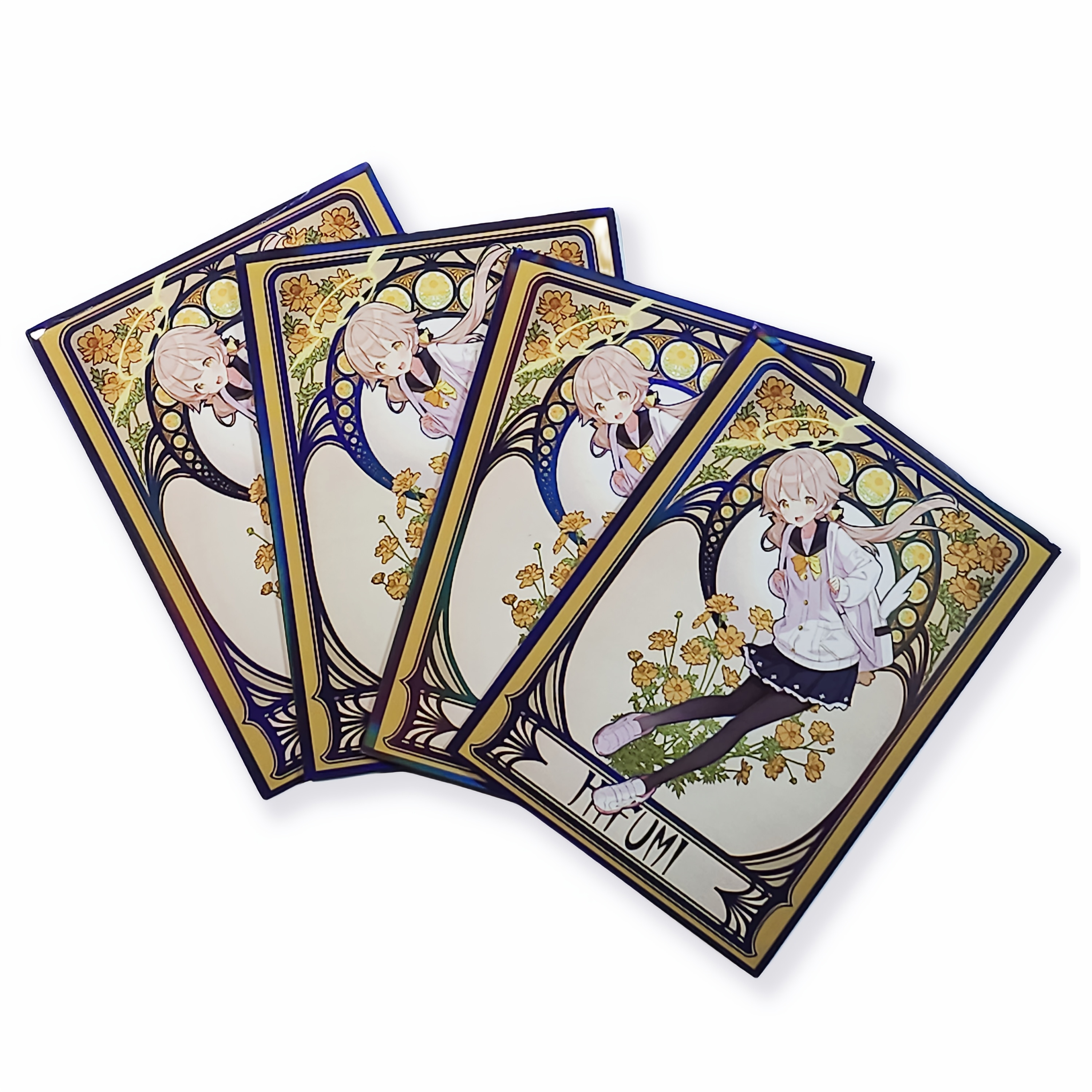holographic card sleeves mtg Holographic Inner Sleeves main image 1