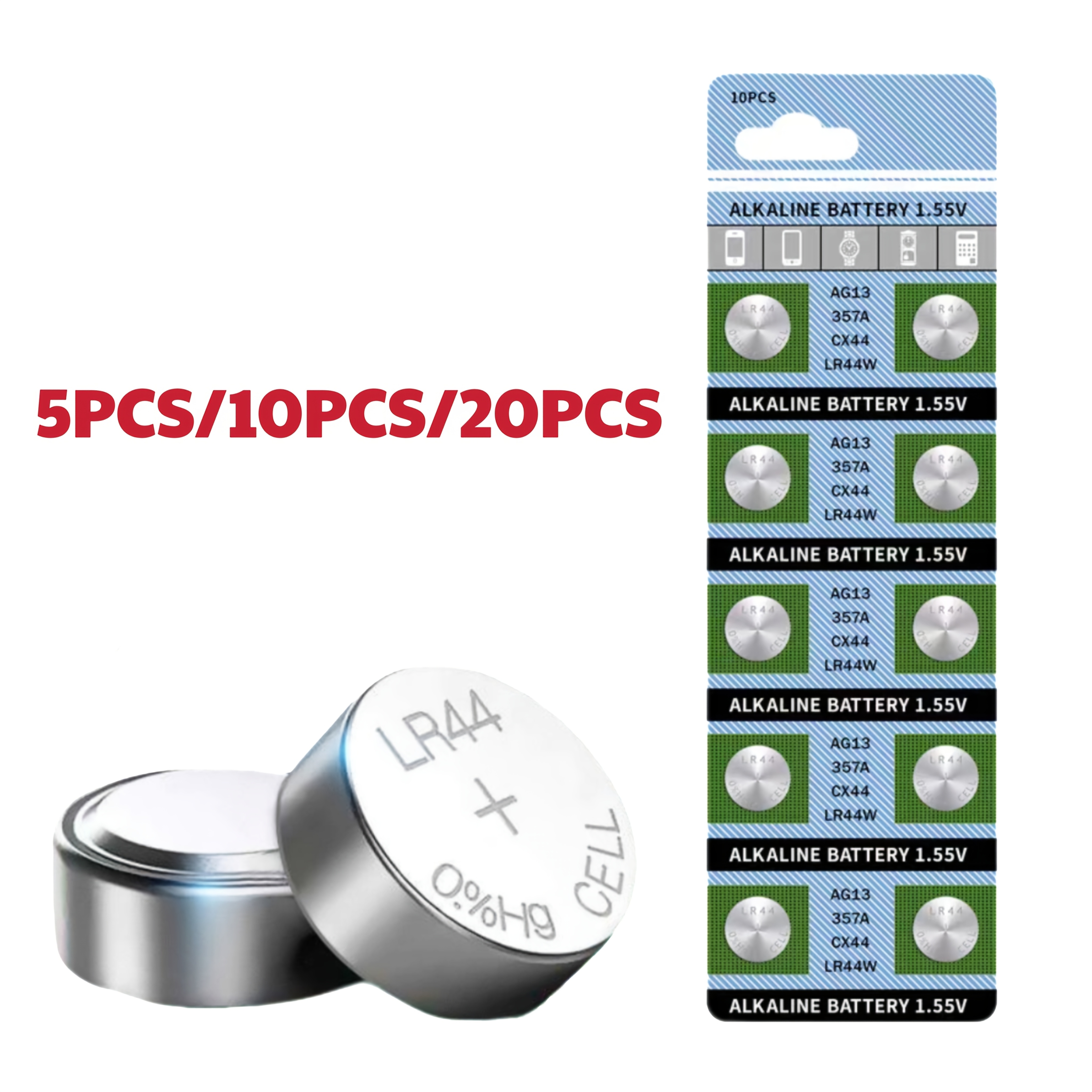 Button Cell Ag1 Pile Button Cell Ã©quivalence Pile Lr621 10 Piles