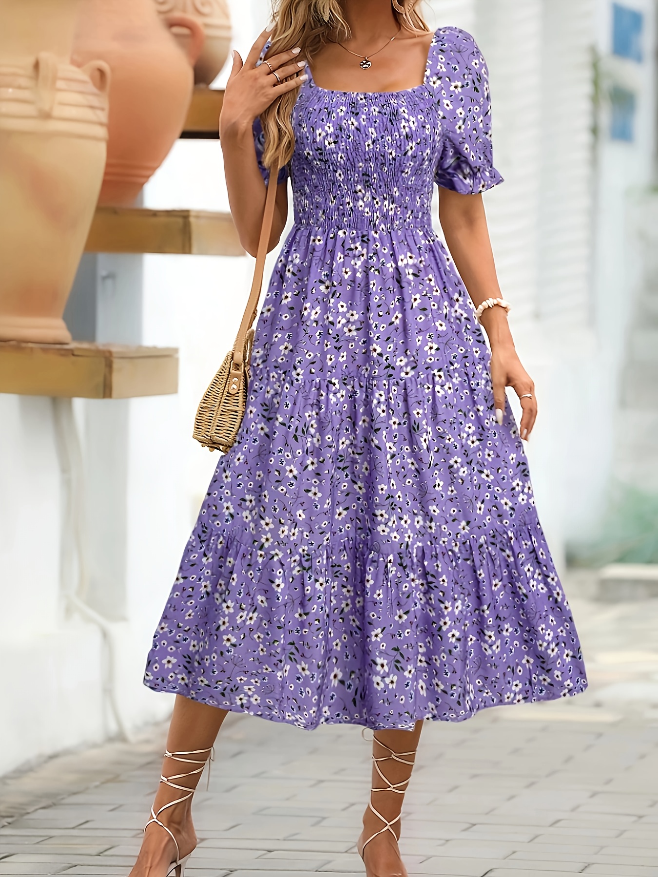 knee length dresses for ladies The Derby Dress in Navy main image 0