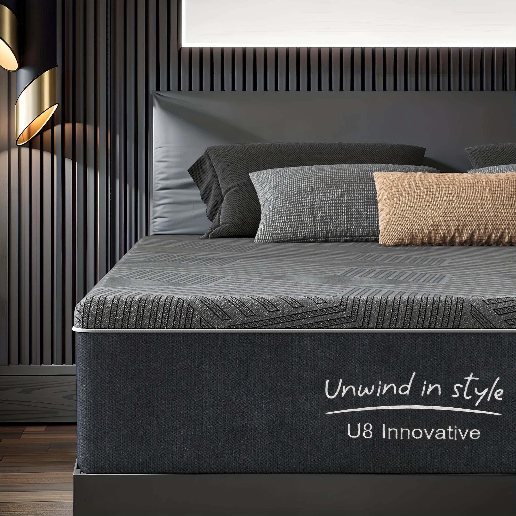 SOGES Bamboo Charcoal Memory Foam Mattress