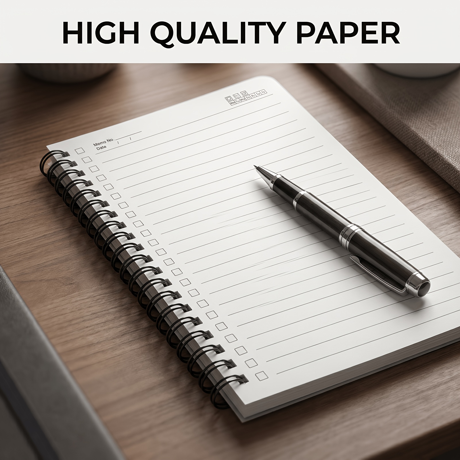 12pcs Customized A6 Spiral Notebooks Set