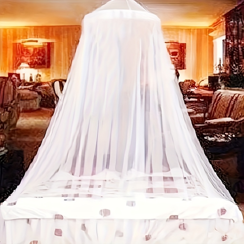 TEMU Net Tent - Portable And Foldable, Built-in Stand, Camping Mesh Canopy, Bed Top Cover, Room Decorative Ceiling Net - Suitable For Indoor/outdoor