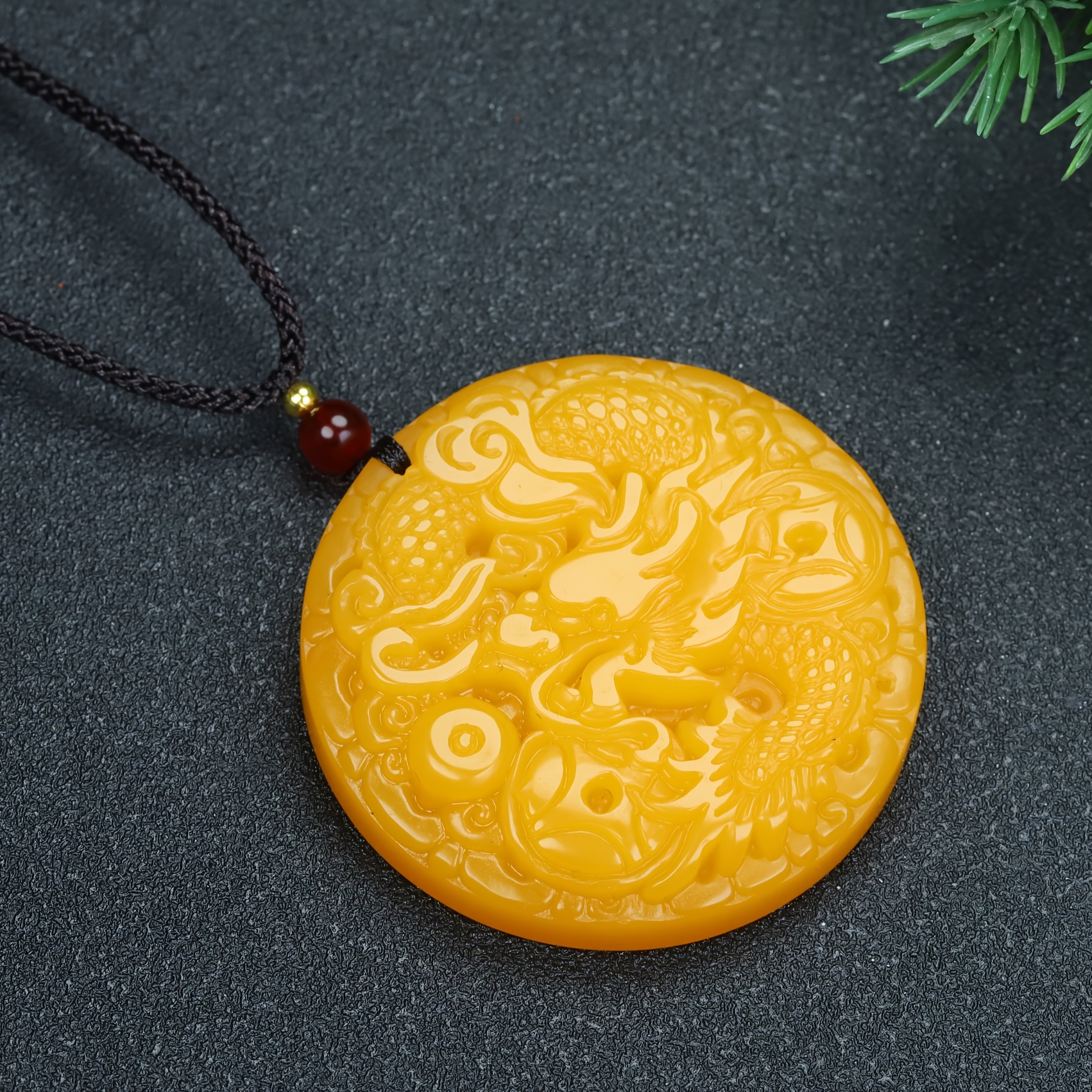 Imitation Dragon Pendant Necklace, Ethnic Style Ornament