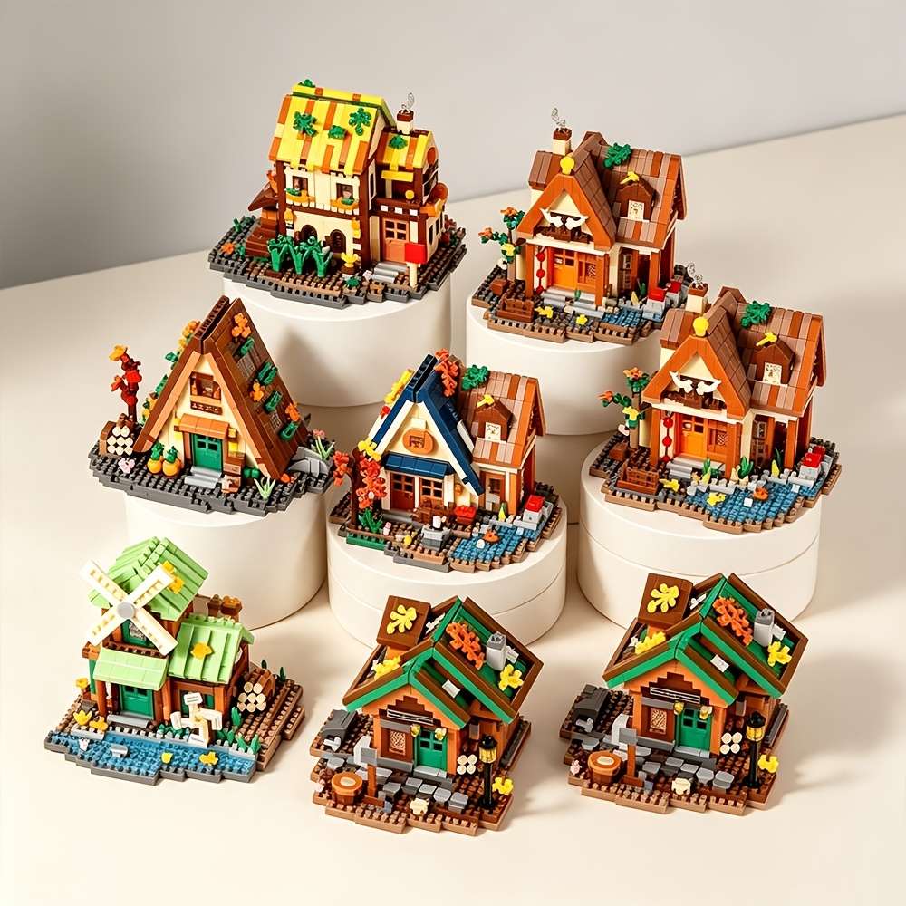 High-quality Multi-style Building Block Stacking Set