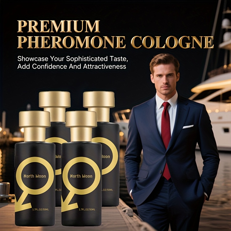 4pcs - 6.8fl.oz Cologne, Adds Charm To Men - Men's Cologne With Pheromones, Men's Perfume, Suitable For